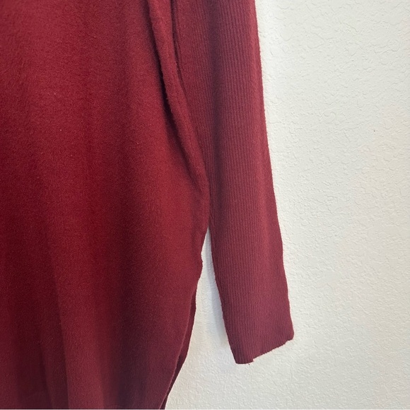 Burgundy Oversized Sweater Size 1X/2X Curve Market - Picture 5 of 8